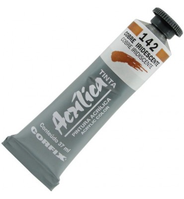 Tinta Acrílica Corfix 37ml 142 Cobre Iridescente