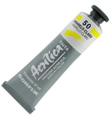 Tinta Acrílica Corfix 37ml 050 Amarelo Claro