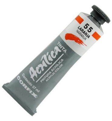 Tinta Acrílica Corfix 37ml 055 Laranja