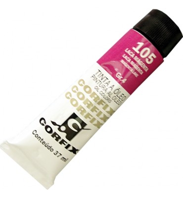 Tinta a Óleo Corfix 37ml 105 Laca Magenta G4