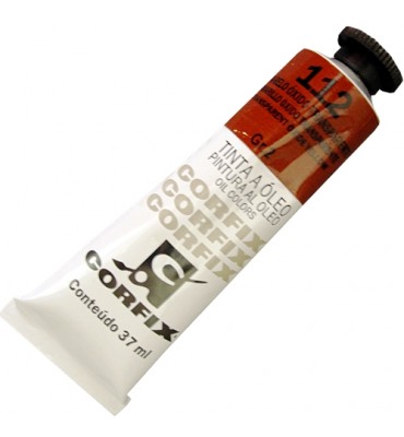 Tinta a Óleo Corfix 37ml 112 Amarelo Óxido Transparente G2