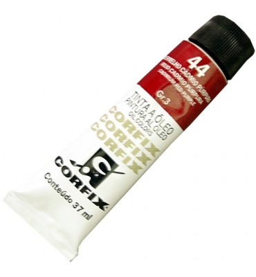 Tinta a Óleo Corfix 37ml 044 Vermelho Cád. Púrpura G3