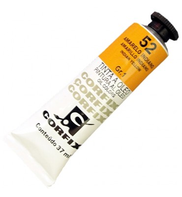 Tinta a Óleo Corfix 37ml 052 Amarelo Indiano G1