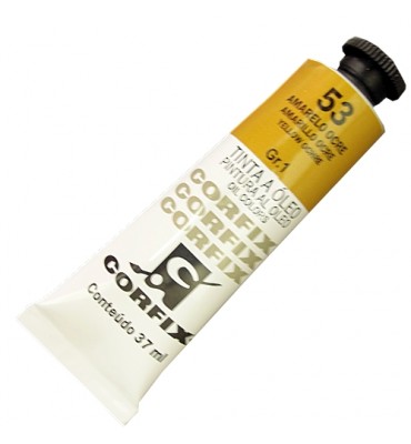 Tinta a Óleo Corfix 37ml 053 Amarelo Ocre G1