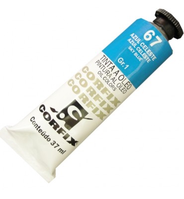 Tinta a Óleo Corfix 37ml 067 Azul Celeste G1