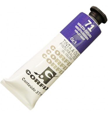 Tinta a Óleo Corfix 37ml 071 Violeta Escuro G1