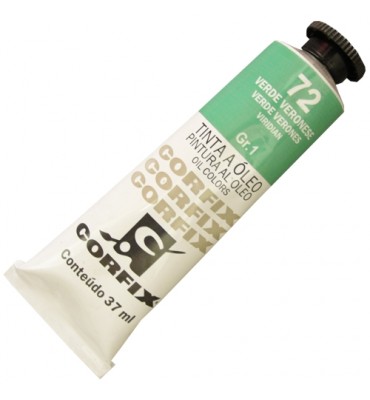 Tinta a Óleo Corfix 37ml 072 Verde Veronese G1