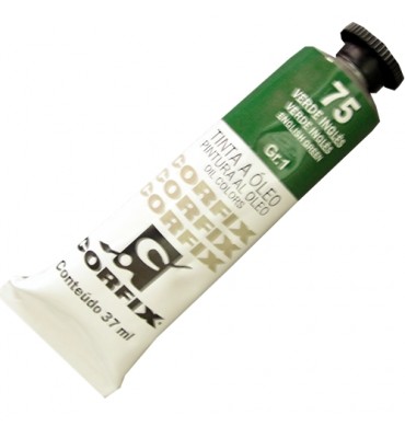 Tinta a Óleo Corfix 37ml 075 Verde Inglês G1