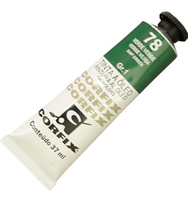 Tinta a Óleo Corfix 37ml 078 Verde Vessie G1