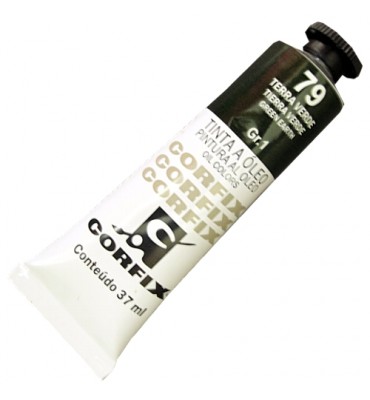 Tinta a Óleo Corfix 37ml 079 Terra Verde G1