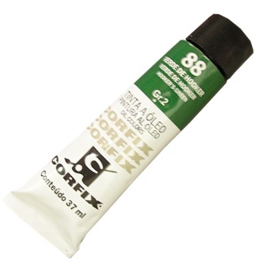 Tinta a Óleo Corfix 37ml 088 Verde de Hooker G2