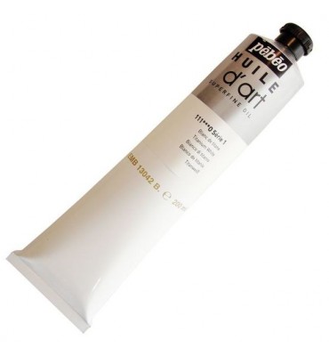 Tinta a Óleo Pebeo Huile D'Art 111 Branco Titâneo 200ml