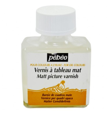 Verniz Fosco Para Pintura em Tela Pebeo 75ml