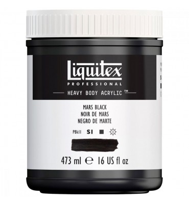 Tinta Acrílica Heavy Body 473ml Mars Black 276 Liquitex