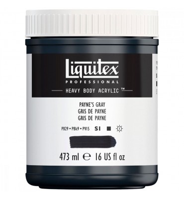 Tinta Acrílica Heavy Body 473ml Paynes Gray 310 Liquitex