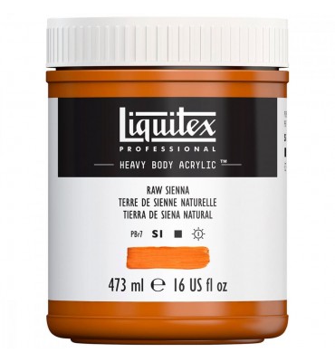 Tinta Acrílica Heavy Body 473ml Raw Sienna 330 Liquitex