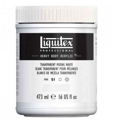 Tinta Acrílica Heavy Body 473ml Transparente Mix White 280 Liquitex