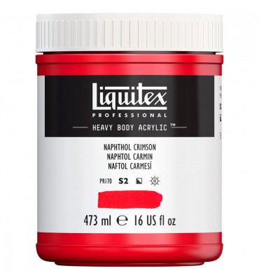 Tinta Acrílica Heavy Body 473ml Naphthol Crimson 292 Liquitex