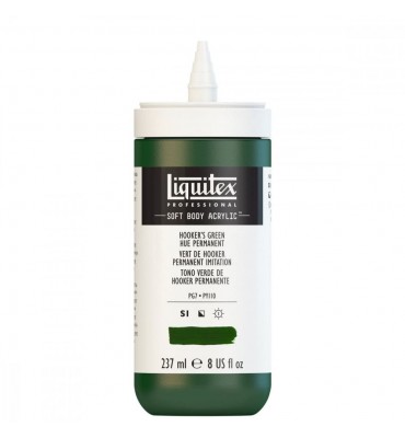 Tinta Acrílica Liquitex Soft Body 237ml Hookers Green Hue Permanent S1 224