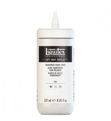 Tinta Acrílica Liquitex Soft Body 237ml Transparent Mixing White S1 300