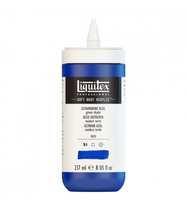 Tinta Acrílica Liquitex Soft Body 237ml Ultramarine Blue Green Shade S1 380
