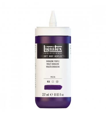 Tinta Acrílica Liquitex Soft Body 237ml Dioxazine Purple S2 186