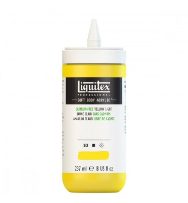 Tinta Acrílica Liquitex Soft Body 237ml Cadmium Free Yellow Light S3 889 