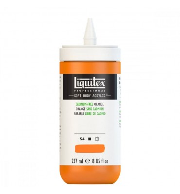 Tinta Acrílica Liquitex Soft Body 237ml Cadmium Free Orange S4 892 