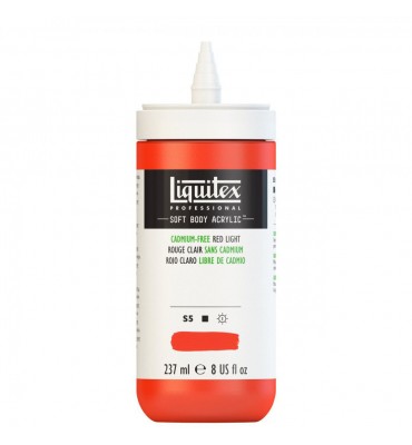 Tinta Acrílica Liquitex Soft Body 237ml Cadmium Free Red Light S5 893