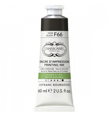 Tinta Aqua Wash Charbonnel 60ml S1 286 Black F66 