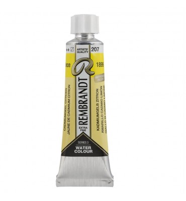 Tinta Aquarela Talens Rembrandt 207 Cadmium Yellow Lemon S.3