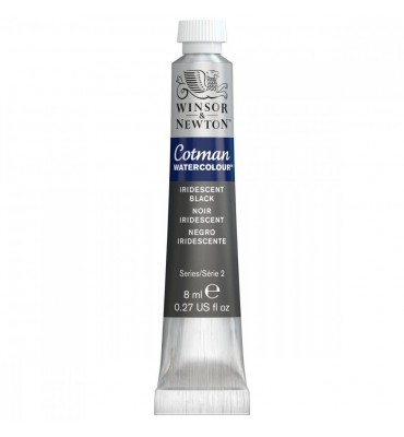 Tinta Aquarela Cotman Winsor & Newton 8ml Iridescent Black 473