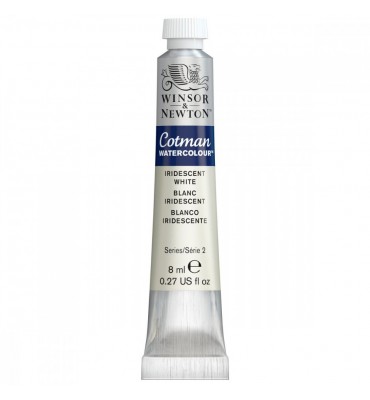 Tinta Aquarela Cotman Winsor & Newton 8ml Iridescent White 330