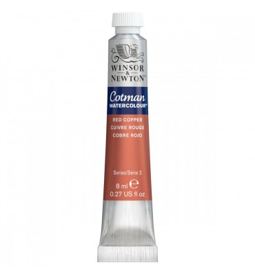 Tinta Aquarela Cotman Winsor & Newton 8ml Red Cooper 471