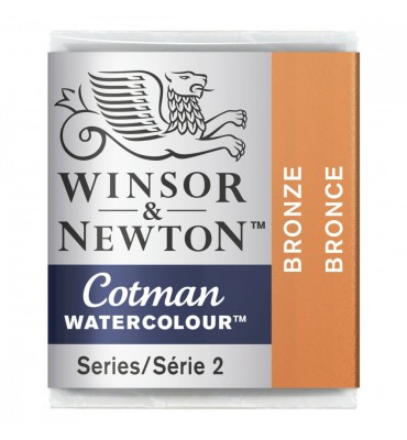 Tinta Aquarela Pastilha Cotman Winsor & Newton Bronze 058