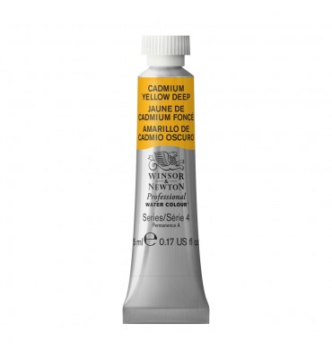 Tinta Aquarela Profissional Winsor & Newton Tubo 5ml S4 111 Cadmium Yellow Deep