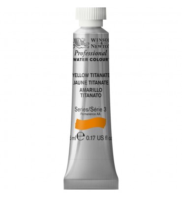 Tinta Aquarela Profissional Winsor & Newton Tubo 5ml S3 349 Yellow Titanate