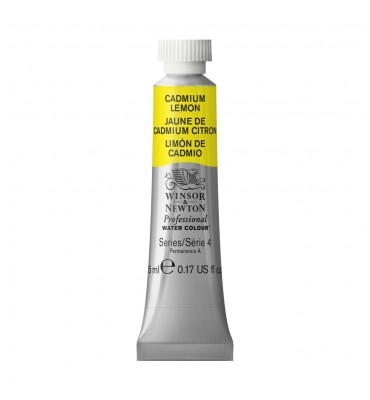 Tinta Aquarela Profissional Winsor & Newton Tubo 5ml S4 086 Cadmium Lemon