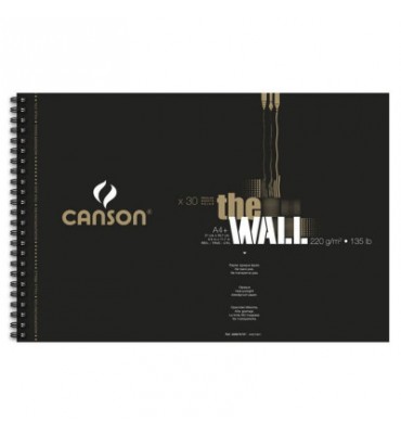 Bloco Papel The Wall Canson A3+ 220g/m² 30 Folhas