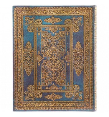 Paperblanks Blue Luxe Ultra Pautado Capa Flexível