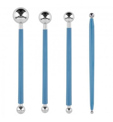 Kit Boleador Sinoart Ponta Dupla 04 Unidades