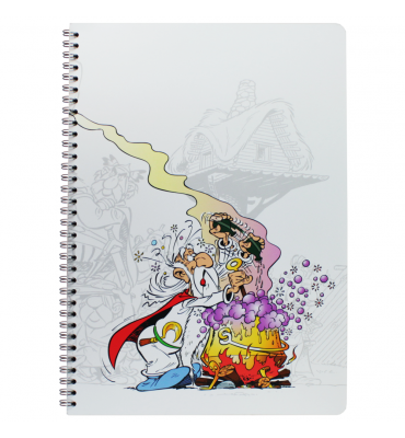 Caderno Clairefontaine Asterix Panoramix A4 