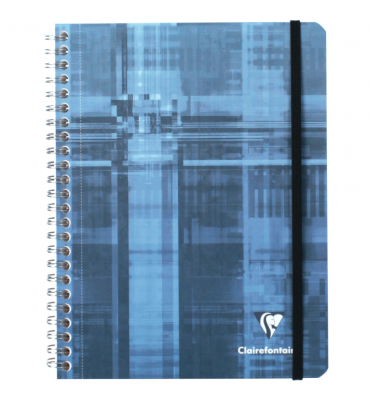 Caderno Pautado Pocket Book Clairefontaine A5+ Azul