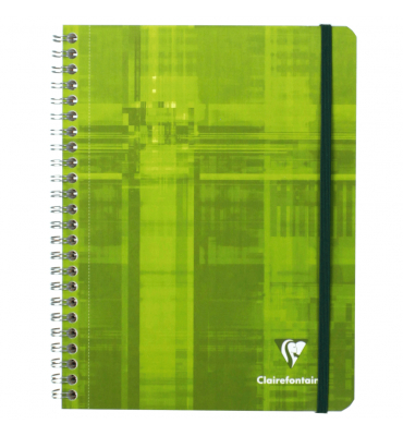 Caderno Pautado Pocket Book Clairefontaine A5+ Verde