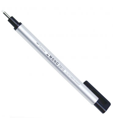 Caneta Borracha Mono Extra-fina 2.3mm Prata