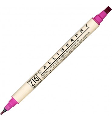 Caneta Caligrafia Artística Zig 025 Pink Kuretake 