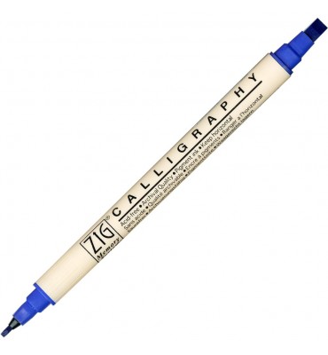 Caneta Caligrafia Artística Zig 030 Pure Blue Kuretake