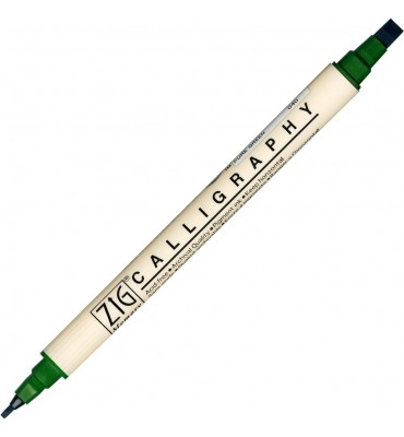 Caneta Caligrafia Artística Zig 040 Green Kuretake