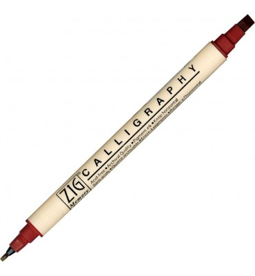 Caneta Caligrafia Artística Zig 203 Antique Burgundy Kuretake