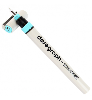 Caneta Nanquim Recarregável Trident Desegraph 0.5mm